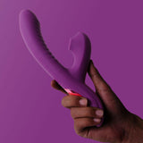 Tracy's Dog Beta Rabbit 3-in-1 Sucking, Swing Rabbit Vibrator