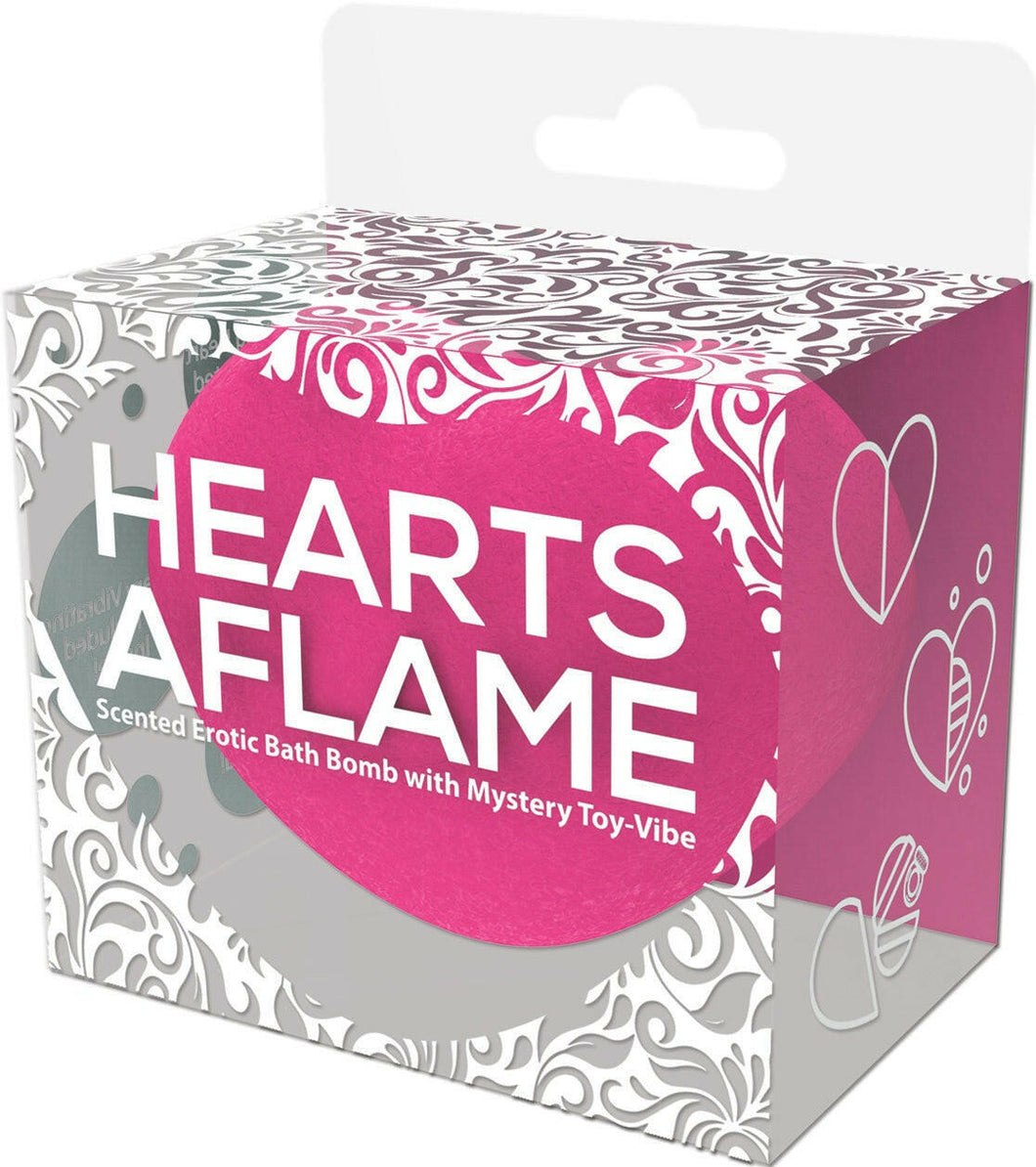 HEARTS AFLAME EROTIC BATH BOMB