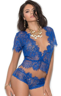 EYELASH LACE CAMI & PANTY 3094