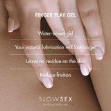 Bijoux Indiscrets Slow Sex Finger Play Gel 1 oz.