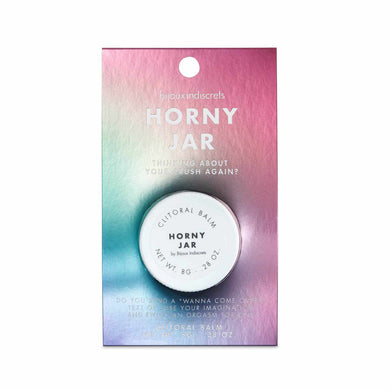 Bijoux Indiscrets Clitherapy Horny Jar Clitoral Balm 0.28 oz.