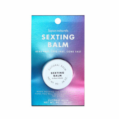 Bijoux Indiscrets Clitherapy Sexting Clitoral Balm 0.28 oz.