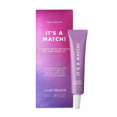 Bijoux Indiscrets Clitherapy It's a Match! Liquid Vibrator Tingling Serum 0.34 oz.