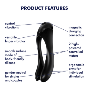 Satisfyer Candy Cane Finger Vibrator