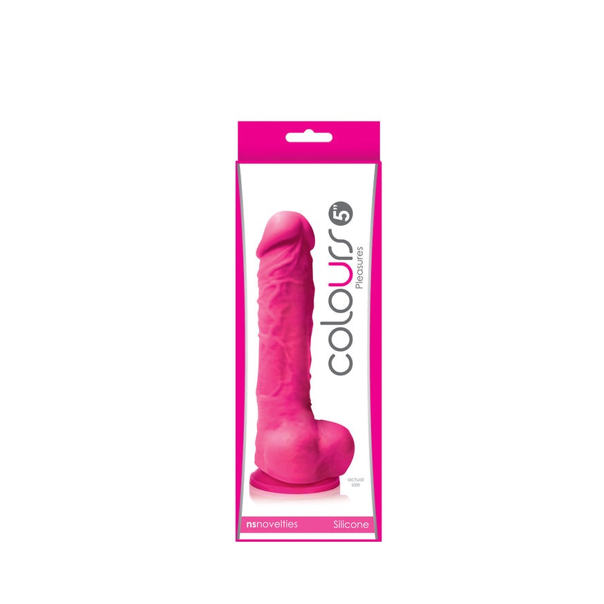 Colours Pleasures 5 in. Dildo- Pink