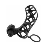 Fantasy X-tensions Vibrating Extreme Silicone Power Cage- Black