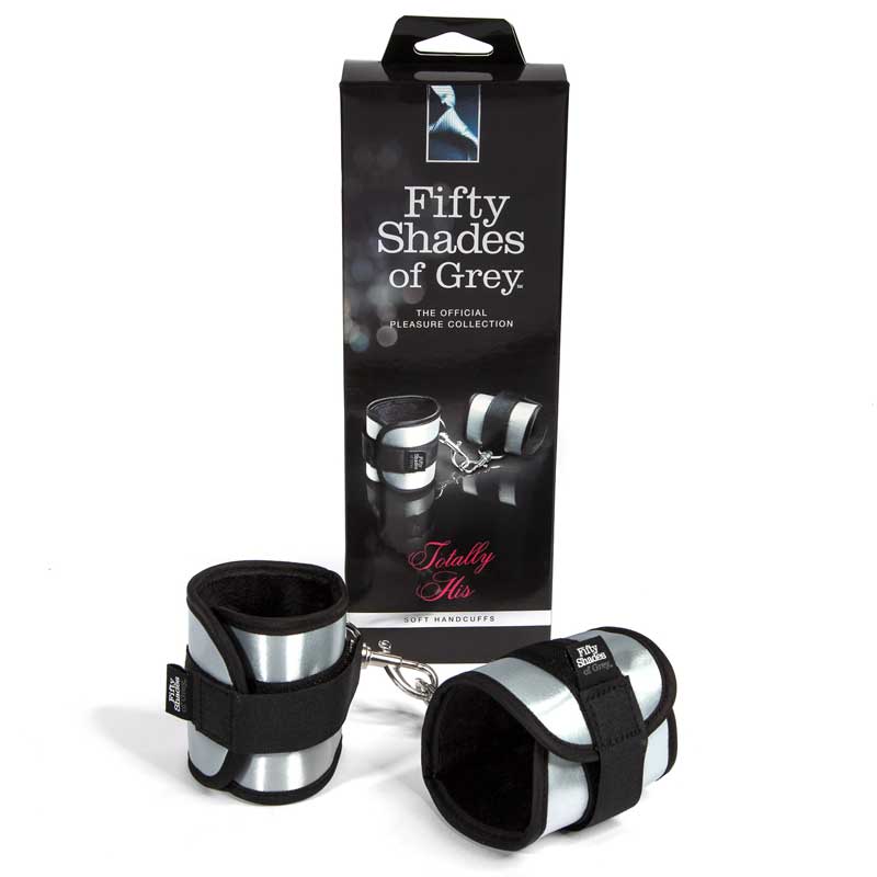 Fifty Shades of Grey Totally His Soft Velcro Handcuffs