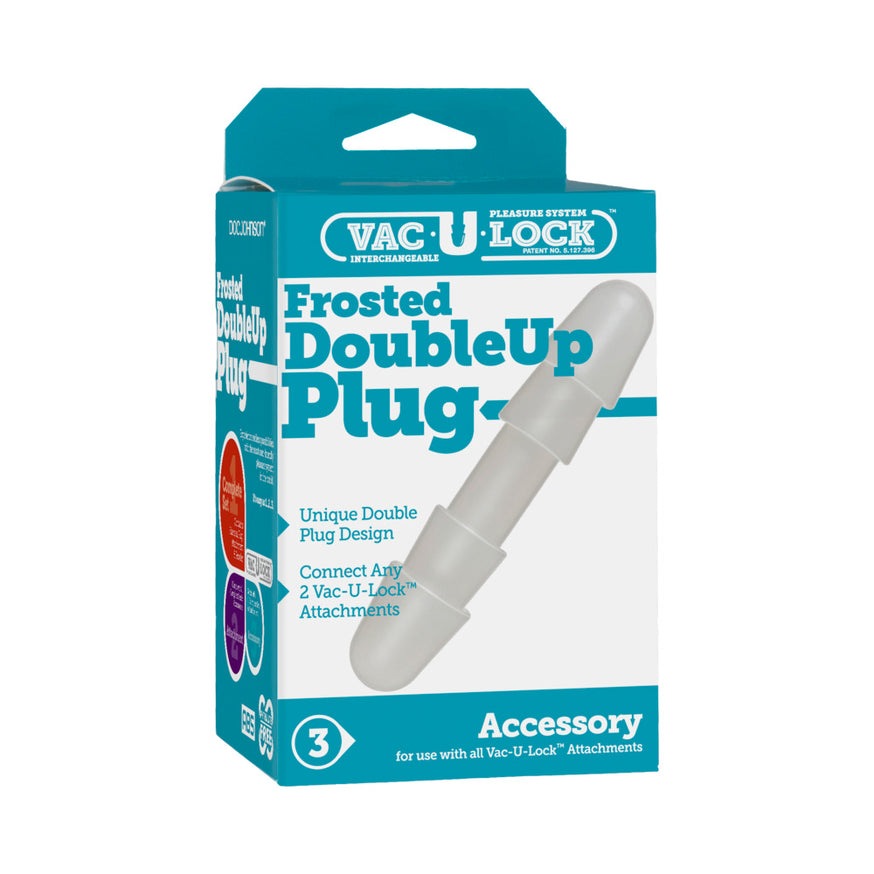 Vac-U-Lock - Frosted DoubleUp Plug