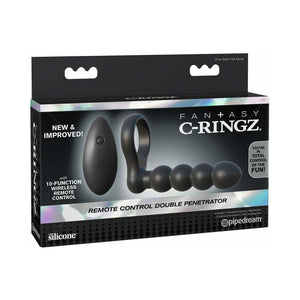 Fantasy C-Ringz Remote Control Double Penetrator Vibrating Cockring