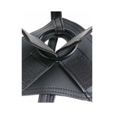 King Cock Strap-On Harness With 8 in. Cock- Brown