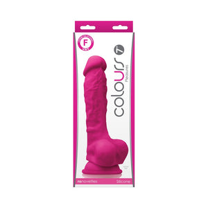 Colours Pleasures 7 in. Dildo- Pink