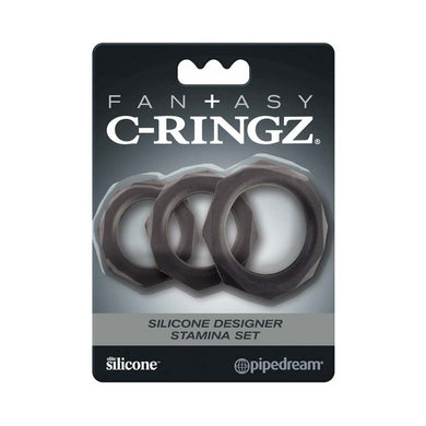 Fantasy C-Ringz Silicone Designer Stamina 3-Piece Cockring Set