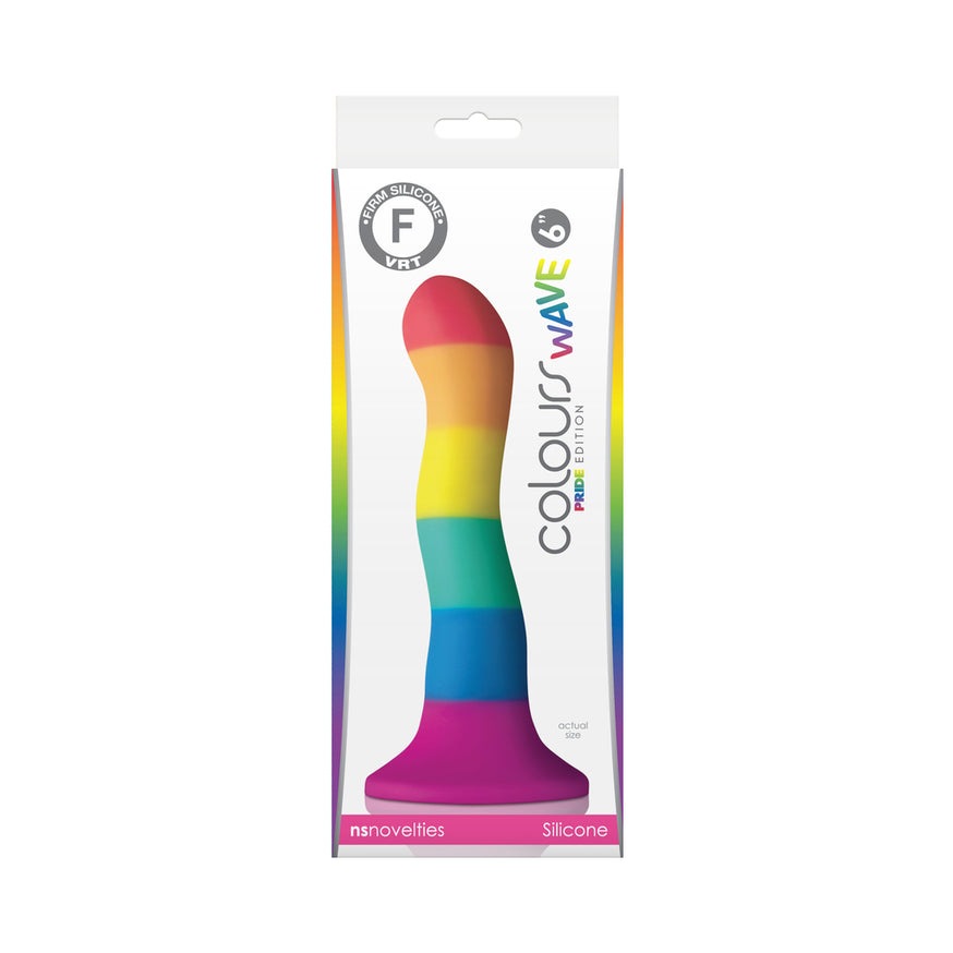 Colours Pride Edition Wave 6 in. Dildo