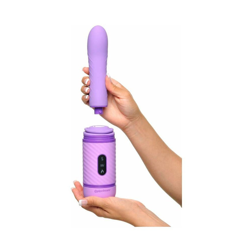 Fantasy For Her Love Thrust-Her Thrusting Vibrator- Purple