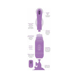 Fantasy For Her Love Thrust-Her Thrusting Vibrator- Purple