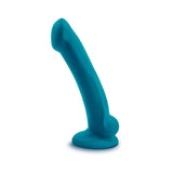 Temptasia Reina 7 in. Silicone Dildo- Teal