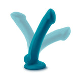 Temptasia Reina 7 in. Silicone Dildo- Teal