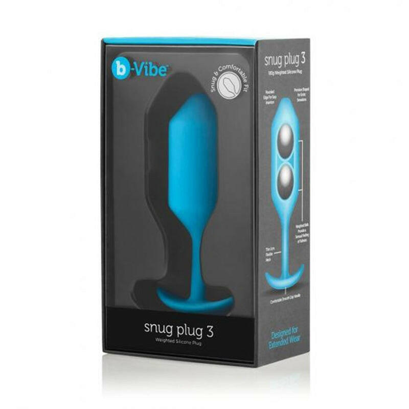 B-Vibe Snug Plug 3 Weighted Plug