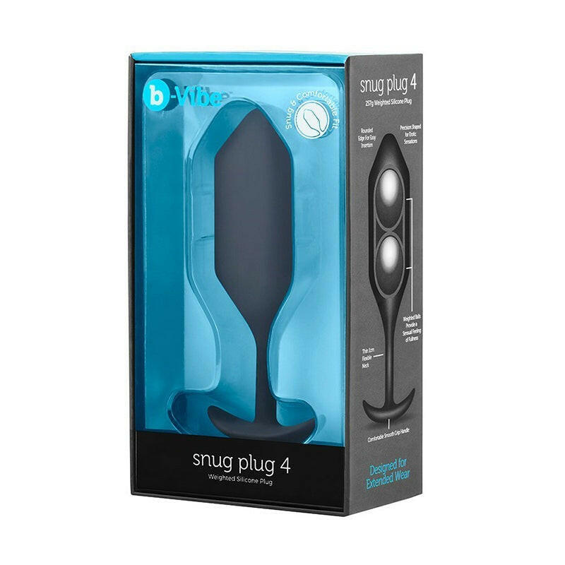 B-Vibe Snug Plug 4 Weighted Plug