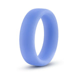 Blush Performance Silicone Glo Cock Ring- Blue Glow