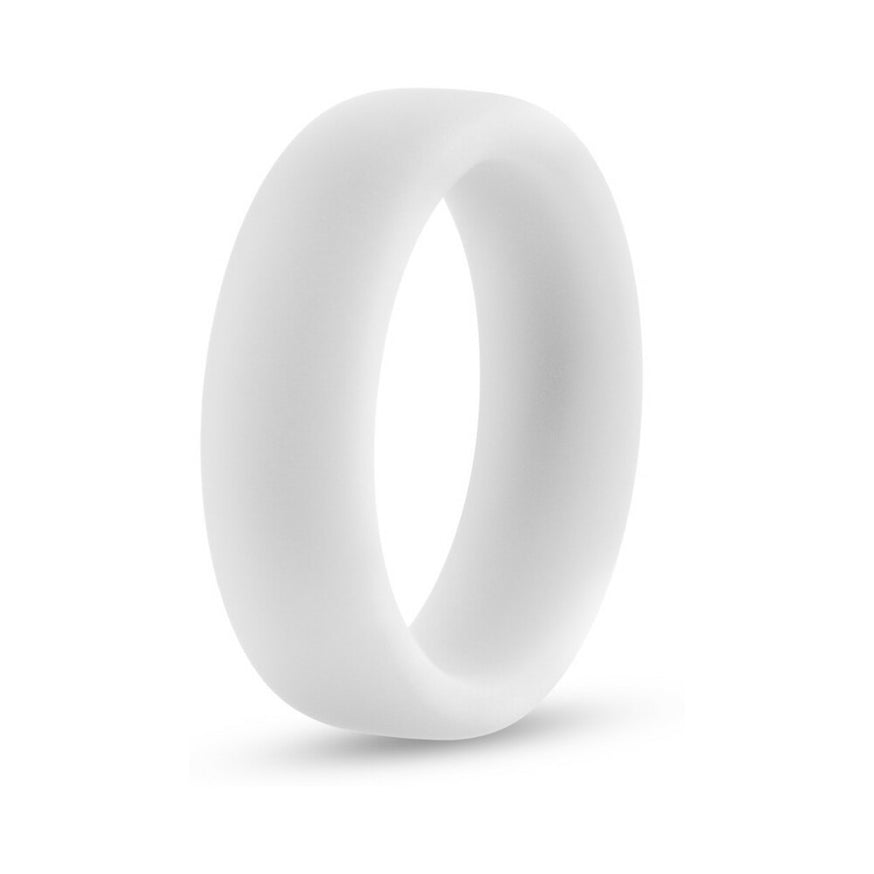 Blush Performance Silicone Glo Cock Ring- White Glow