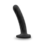 Temptasia Twist 5.5 in. Curved Dildo with Heart-Shaped Suction Cup