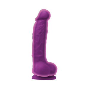 Colours Dual Density 5 in. Dildo- Purple