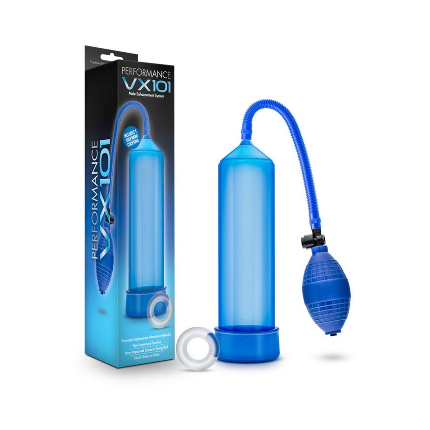 Blush Performance VX101 Male Enhancement Pump- Blue