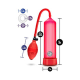 Blush Performance VX101 Male Enhancement Pump- Red