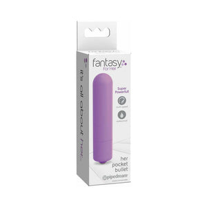 Fantasy For Her Her Pocket Bullet Multi-Speed Vibrator- Purple