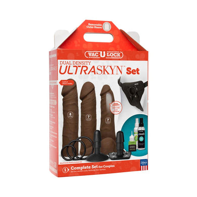 Vac-U-Lock - Dual Density ULTRASKYN Set- Chocolate