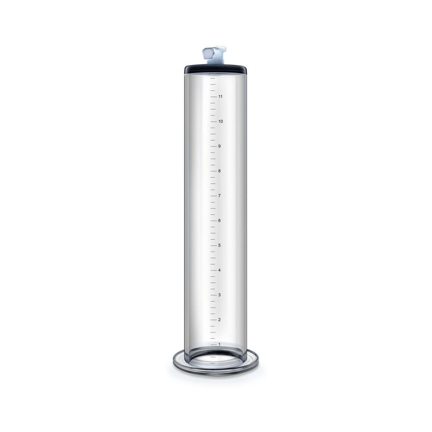 Blush Performance Penis Pump 12 in. x 2 in. Cylinder- Clear