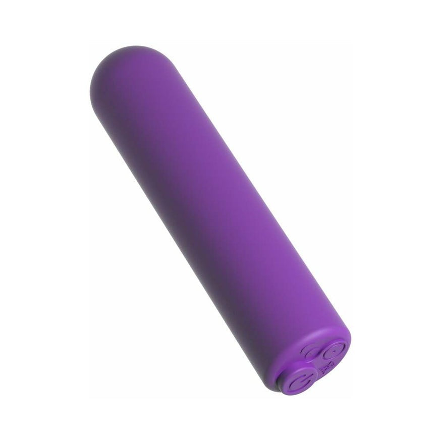 Fantasy For Her Her Rechargeable Remote Control Bullet Silicone Vibrator- Purple