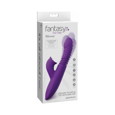 Fantasy For Her Ultimate Thrusting Clit Stimulate-Her- Purple