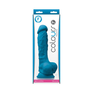 Colours Pleasures 7 in. Dildo- Blue