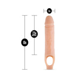 Blush Performance Plus 10 in. Silicone Cock Sheath- Beige