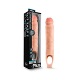 Blush Performance Plus 11.5 in. Silicone Cock Sheath- Beige