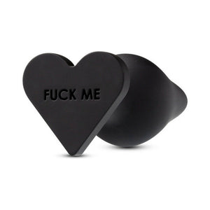 Temptasia 'Fuck Me' Plug with Heart-Shaped Base