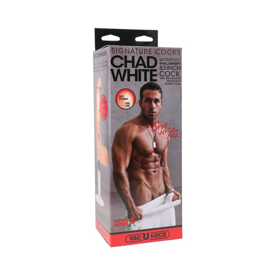 Signature Cocks - Chad White 8.5 Inch ULTRASKYN Cock