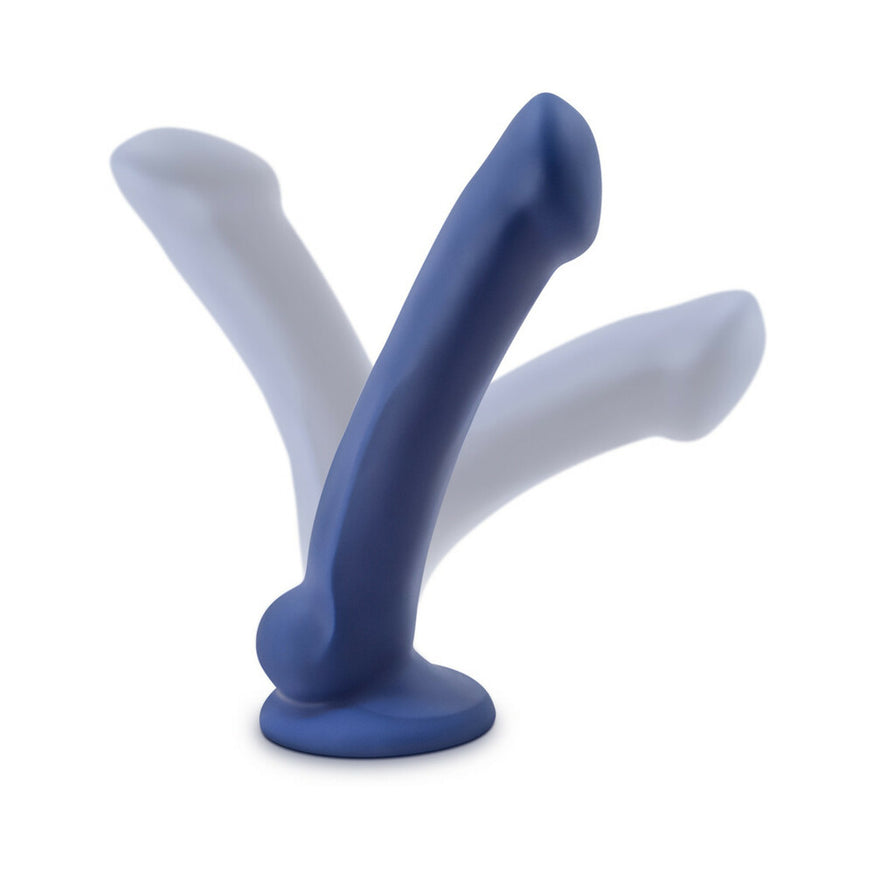 Blush Avant D10 Ergo Mini 7 in. Dual Density Dildo- Indigo