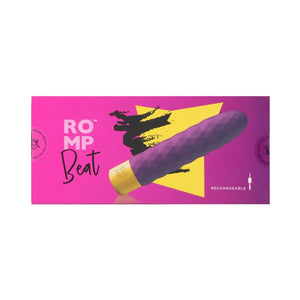 ROMP Beat Rechargeable Silicone Bullet Vibrator- Light Purple