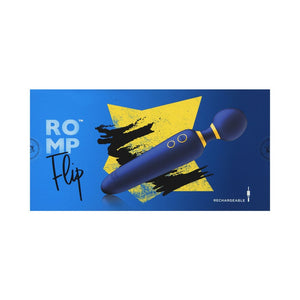 ROMP Flip Wand Massager- Blue