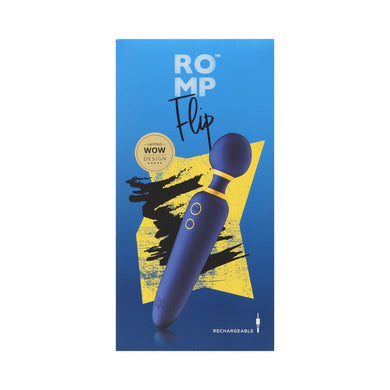 ROMP Flip Wand Massager- Blue