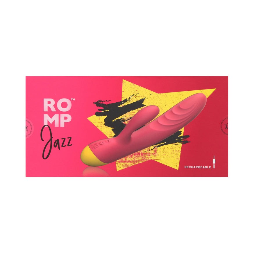 ROMP Jazz Rabbit Vibrator- Berry