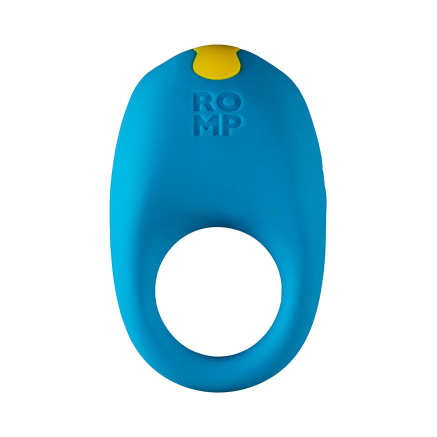 ROMP Juke Vibrating Penis Ring- Light Blue