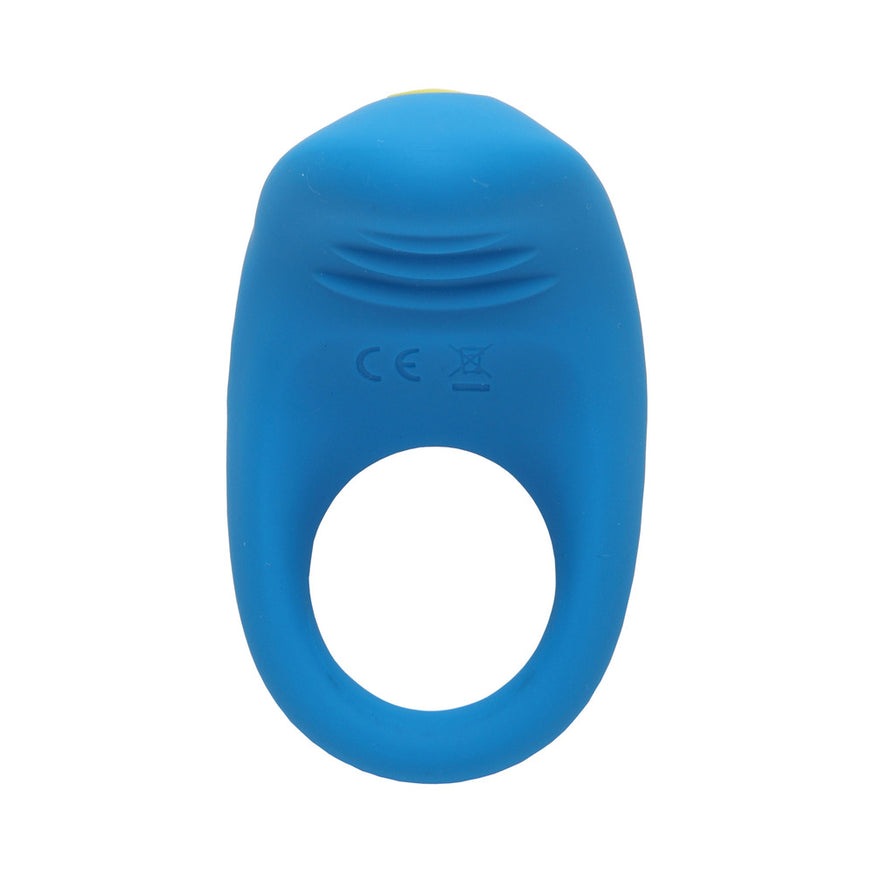 ROMP Juke Vibrating Penis Ring- Light Blue