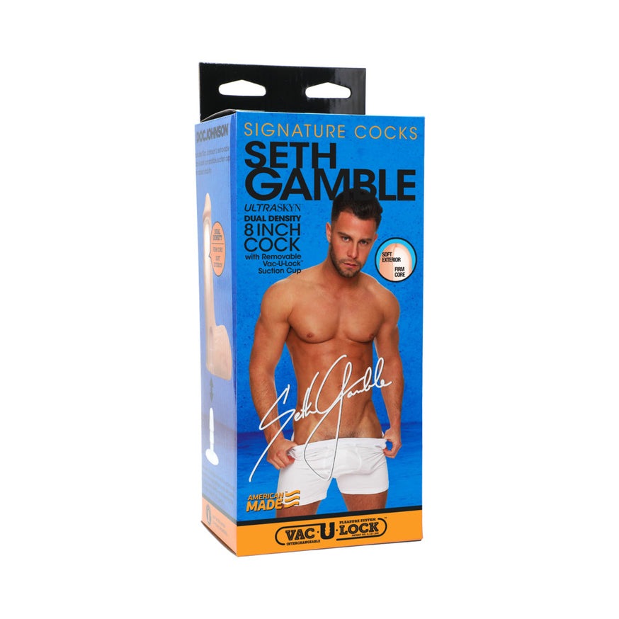 Signature Cocks- Seth Gamble 8-Inch ULTRASKYN Cock