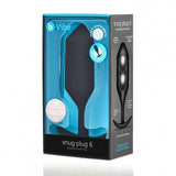 B-Vibe Snug Plug 6 Weighted Plug