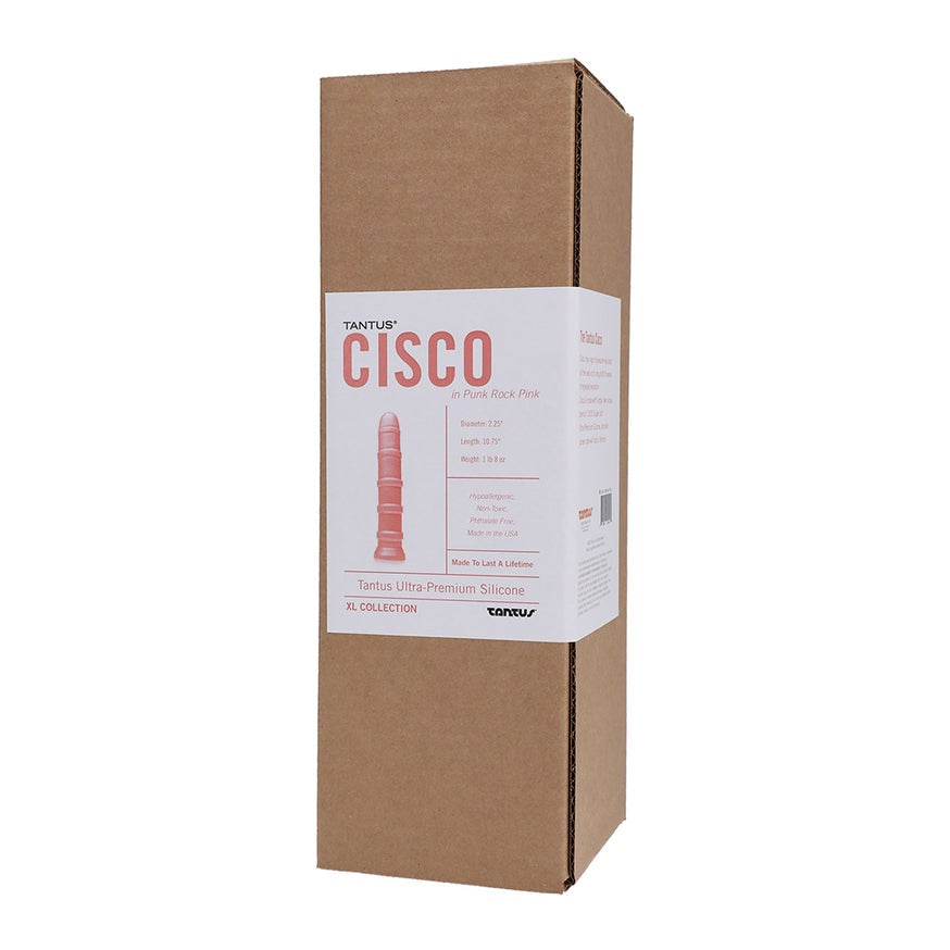 Tantus Cisco 10.75in. Dildo- Bubble Gum