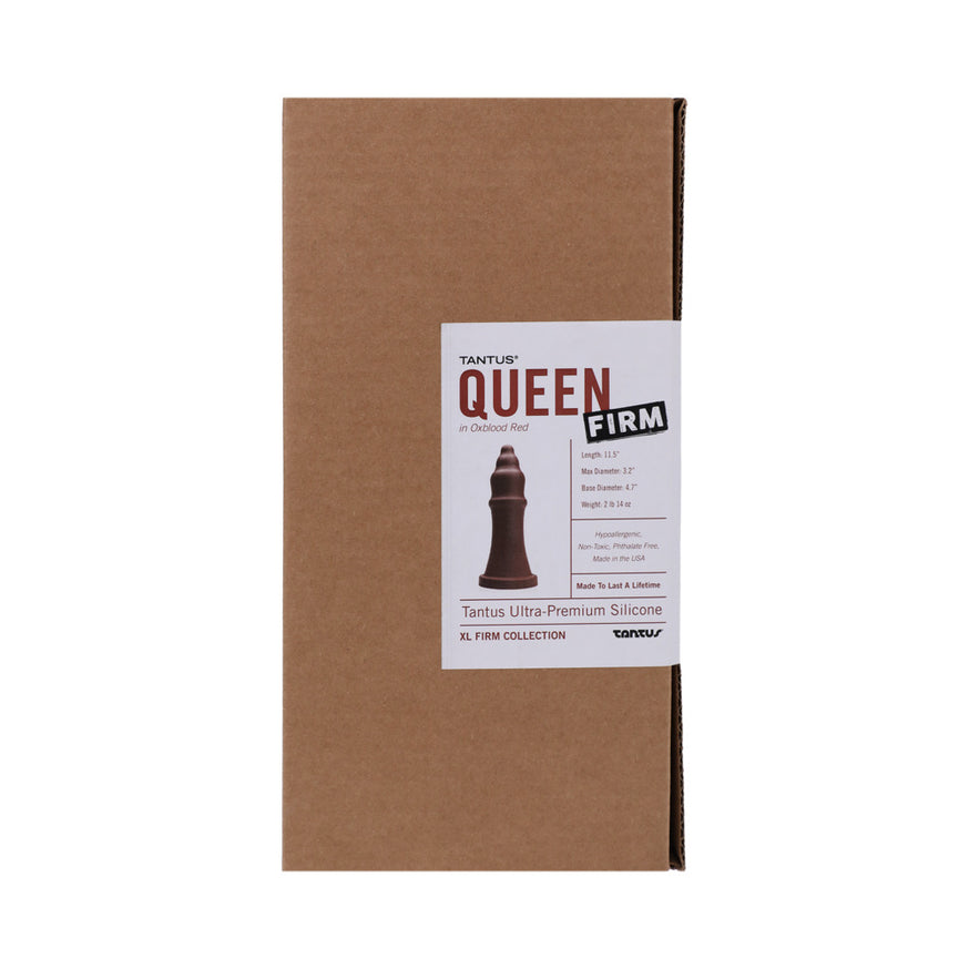 Tantus The Queen Firm Dildo- Garnet